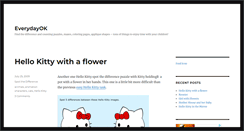 Desktop Screenshot of everydayok.com